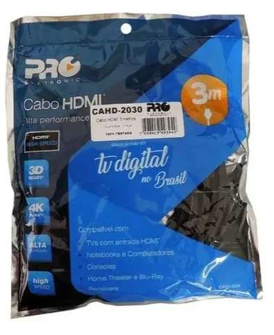 Cabo HDMI Proeletronic 5 M